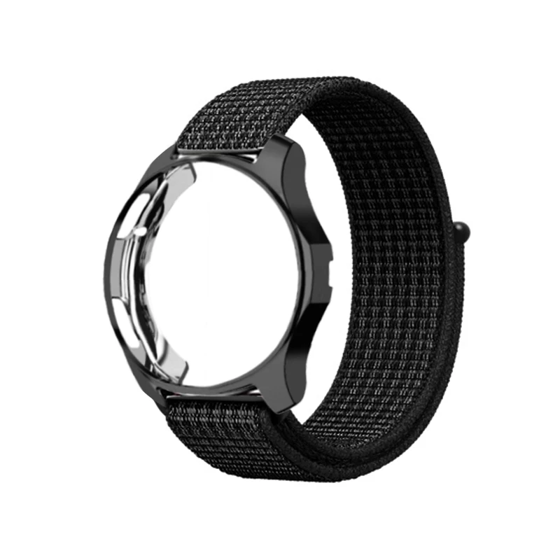 Lerxiuer gear S3 Frontier Band+ чехол для samsung Galaxy watch 46 мм 42 мм ремешок 20 мм 22 мм ремешок для часов нейлоновый браслет аксессуары - Цвет ремешка: A11