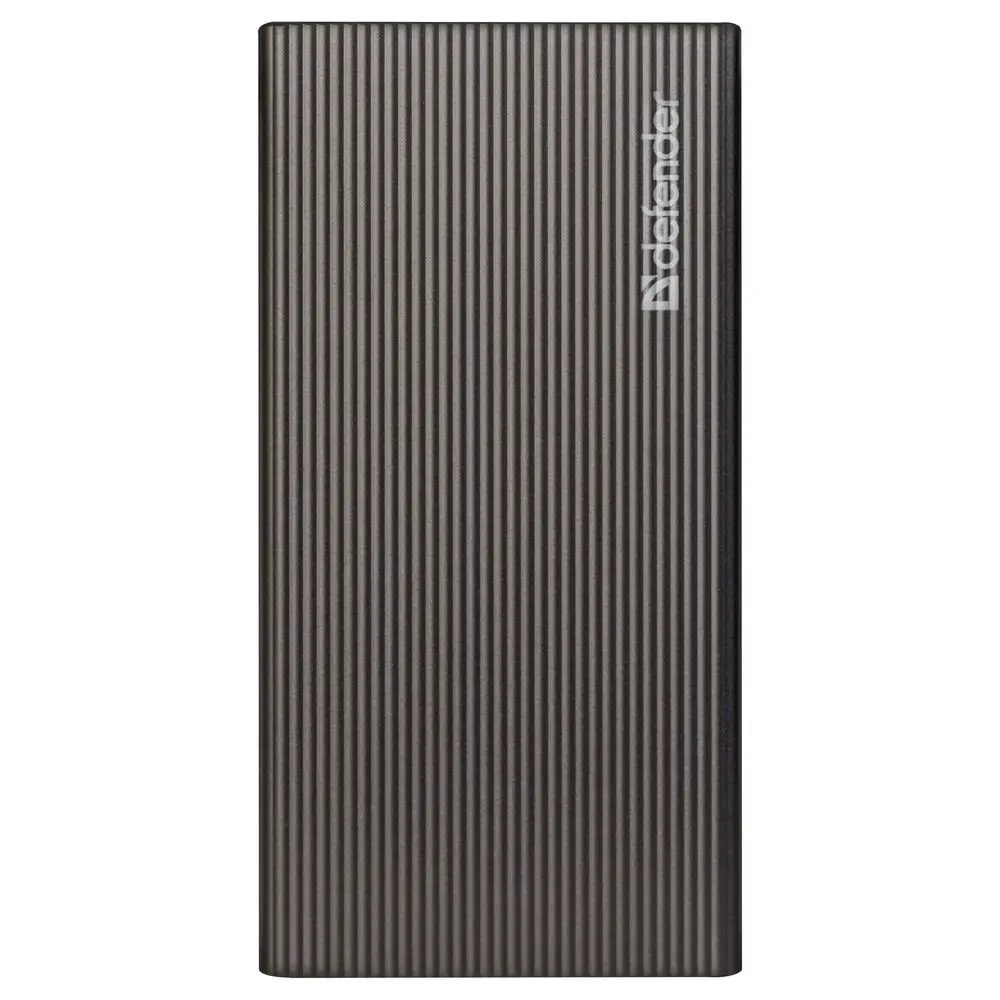Внешний аккумулятор Defender ExtraLife Fast 10000B Li-pol,2USB+1TypeC,10000mAh,3A