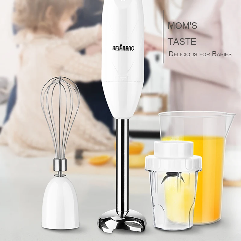 Online 220V Elektrische Hand Mixer für 4 in 1 Elektrische Küche Mixer Küche Schneebesen Gemüse push taste mischen fleischwolf