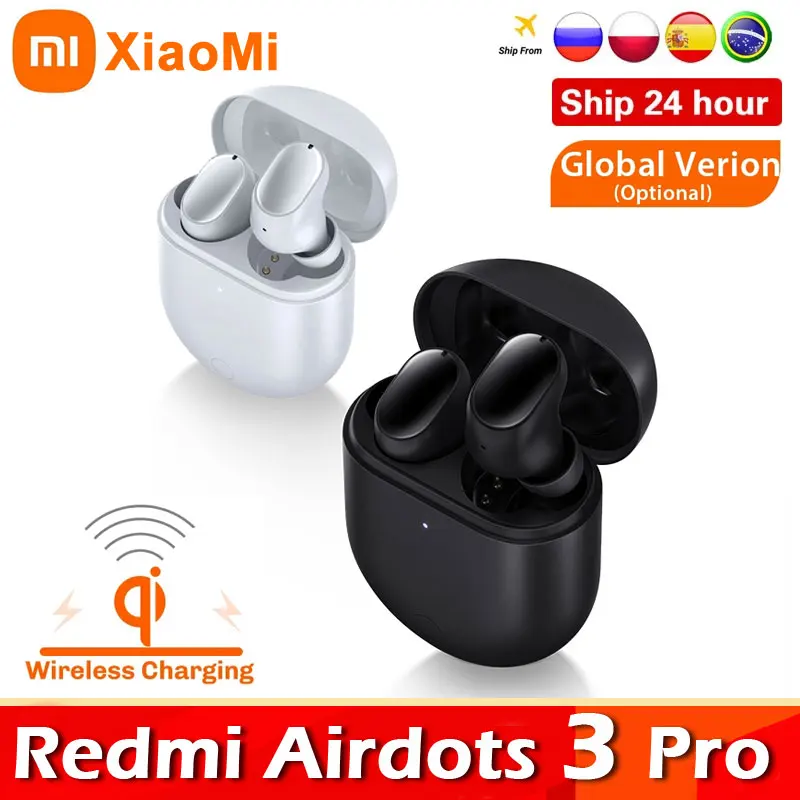 Bluetooth-наушники Xiaomi Redmi Buds 3 Pro TWS Airdots беспроводные наушники ANC IPX4 для K40 Note 10 |