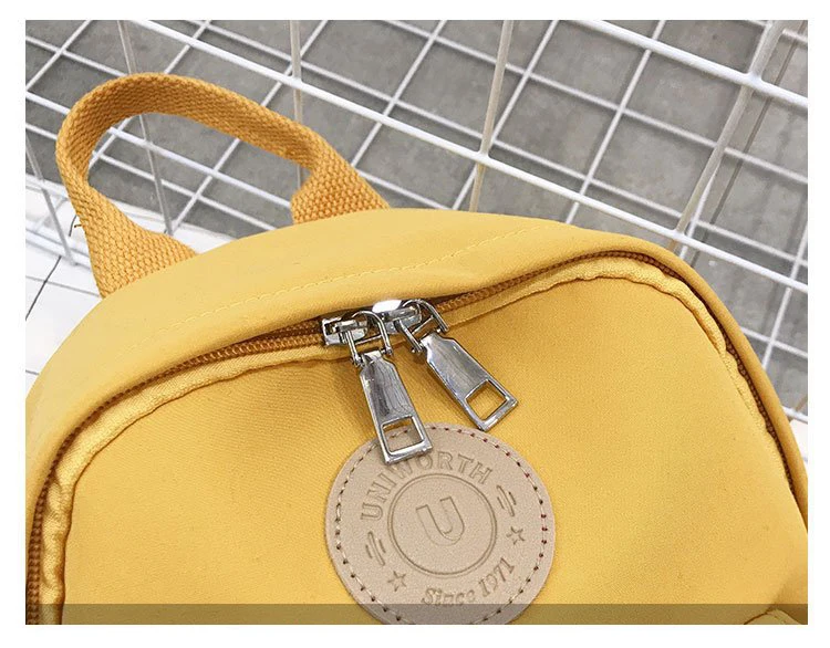 Backpack Women Small Teenage School Bag Fashion New High Quality Zipper Female Backpacks Double Belt Mini Shoulder Bags Travel