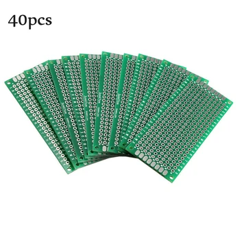 

40pcs DIY Double-Sided Protoboard Circuit Prototype PCB Board Modules Durable