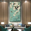 Chinese Ginkgo Flower Bird Canvas Painting Beautiful Plant Big Poster N Print Abstract Art Wall Picture for Living Room Kitchen ► Photo 1/6