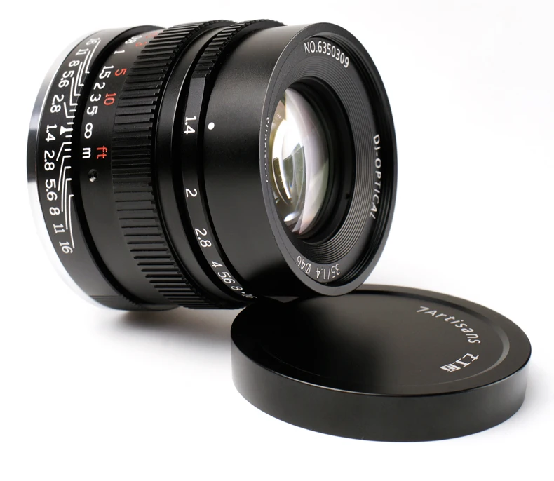 7artisans 35 мм F1.4 полная Рамка Лен для всех одиночных серий для sony E-mount A7 A7II A7R A7RII A7S A9 A7M3 A7M4 объектив