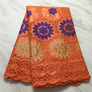 

Africa Bazin Riche lace fabric 2020 high quality lace weaving latest embroidery Nigeria Bazin lace fabric sewing PL71298