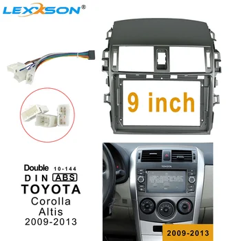 

9 Inch Car Fascia Trim Kit For TOYOTA Corolla/ Altis 2009-2013 Double Din Fascia Audio Fitting Adaptor Facia Panel In-dash