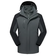 Мужская модная зимняя Лыжная куртка супер теплая утолщенная Лыжная куртка Снежная Мужская Водонепроницаемая дышащая лыжная одежда для катания на лыжах