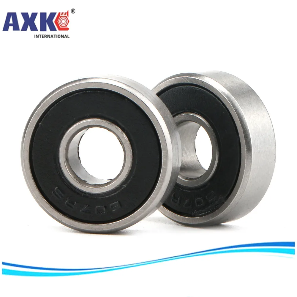 1pcs) High quality deep groove ball bearing double rubber sealing cover 607-2RS 7*19*6 mm