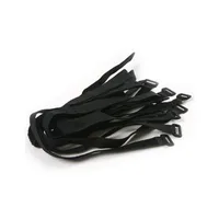 YIMAKER 10 шт. нейлоновый кабель регулируемый ремень кабельные стяжки крюк петля Органайзер 2*60 см - изображение