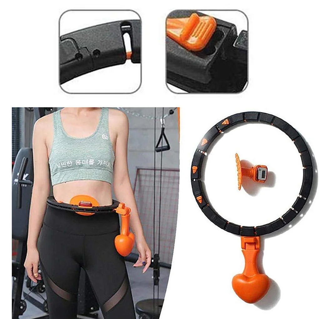 

Thin Waist Weight Loss Smart Counting Detachable Hula Hoops Can Not Drop Adjustable Beginners Fitness Waist Training Hula Hoops