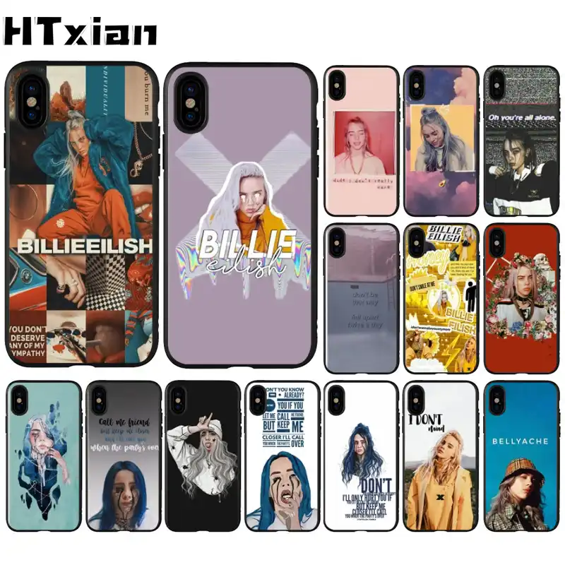 Htxian Billie Eilish Aesthetic Newly Arrived Black Cell Phone Case