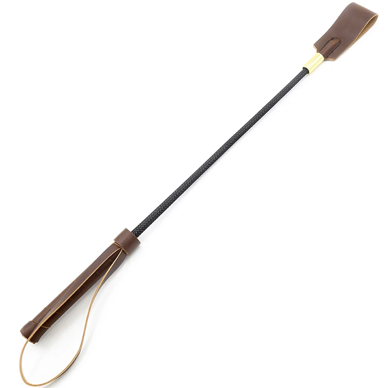 

17.7 inch Riding Crop Jump Bat Horse Equestrian with Double Slapper