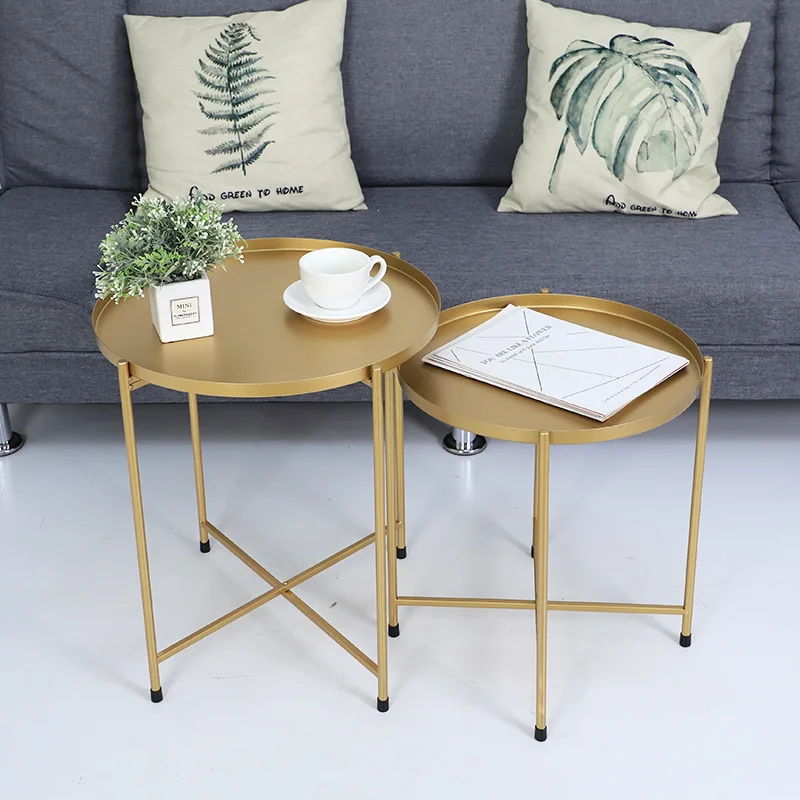 

INS Northern European-Style Bedside Storage Small Teapoy Table Sofa Small Side Table Small Apartment Living Room Teapoy Table Di