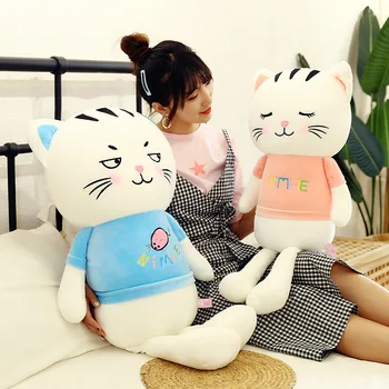 

New Style Cute Cartoon Cat Doll Plush Toys Cat Stuffed Animal Soft Plush Doll Children Toy Girls Birthday Gifts