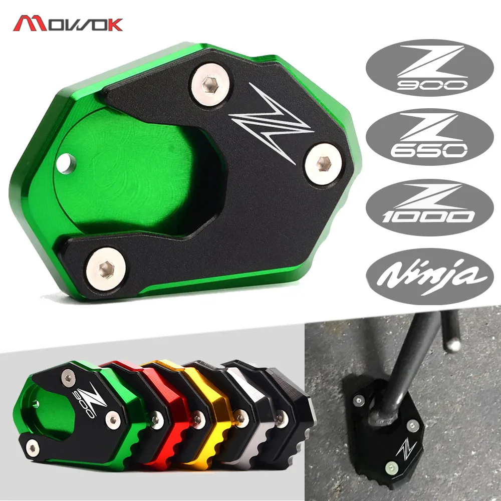 For Kawasaki Z900 Z650 Z800 Z900RS Z1000 Motorcycle Side Stand Enlarge