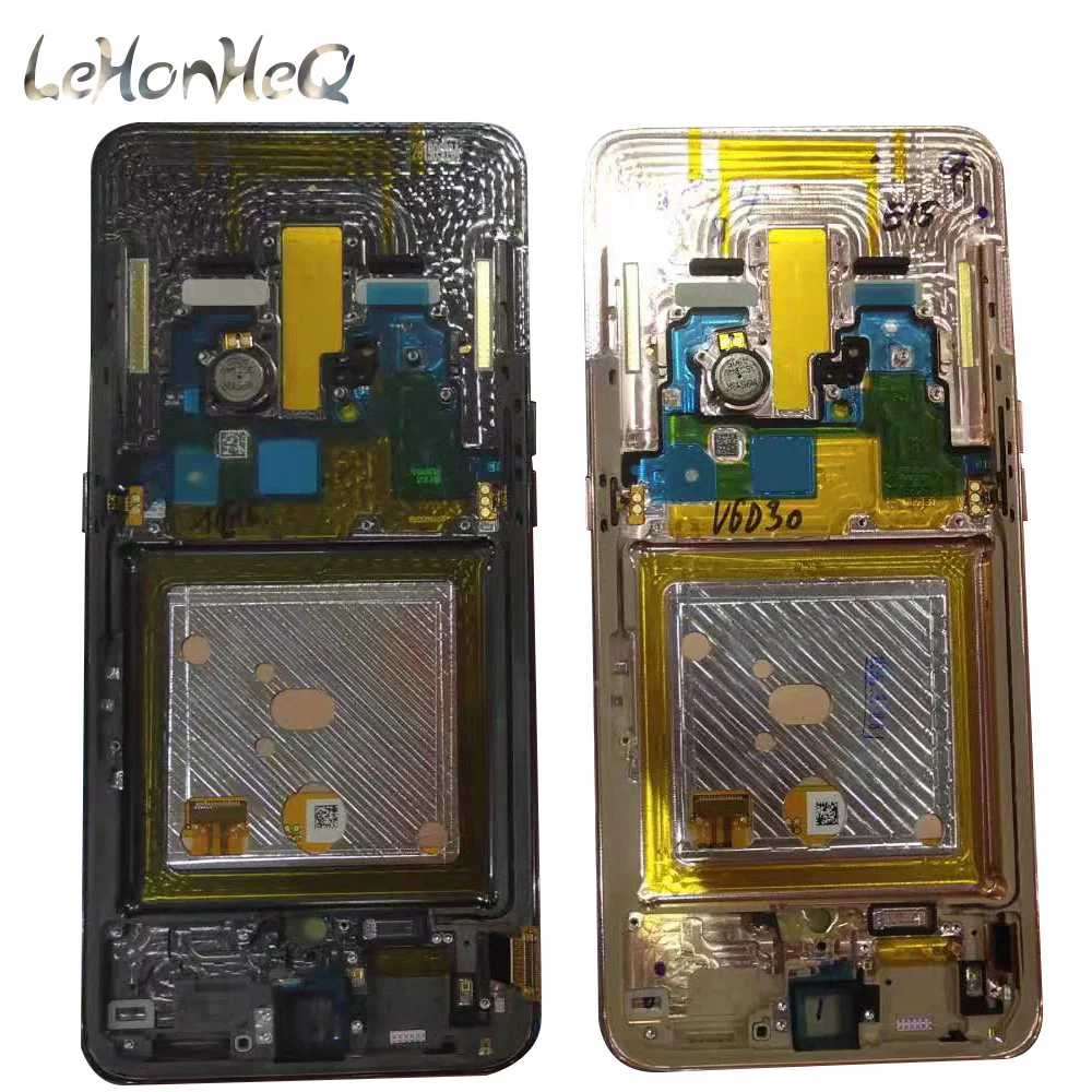 AMOLED ЖК-дисплей для samsung Galaxy A80 lcd SM-A805 A805 A805F рамка ЖК-дисплей сенсорный экран дигитайзер сборка для samsung A80 lcd