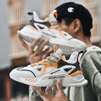 

Thick Bottom Men's Casual Shoes Fashion Street Trend Sneakers Original Luxury Brand Men Shoes Comfortable Men Vulcanize Shoes