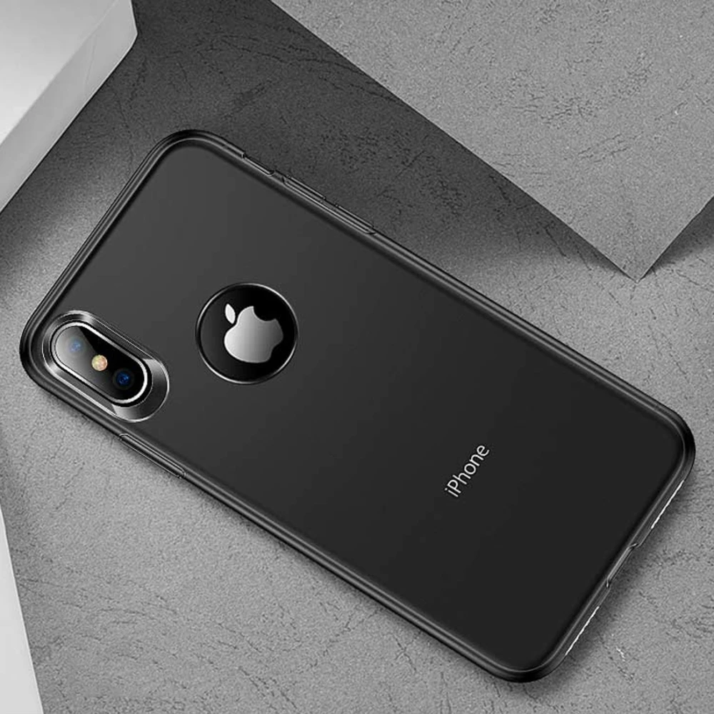 TOTU для iPhone X XS XR XS Max ТПУ защитный чехол телефонные чехлы защитные для iPhone X XS XR XS Max