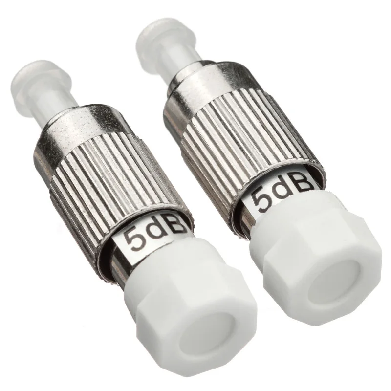 10PCS/lot FC UPC Fiber Optical Plug Attenuator (assume male to female, Single Mode)
