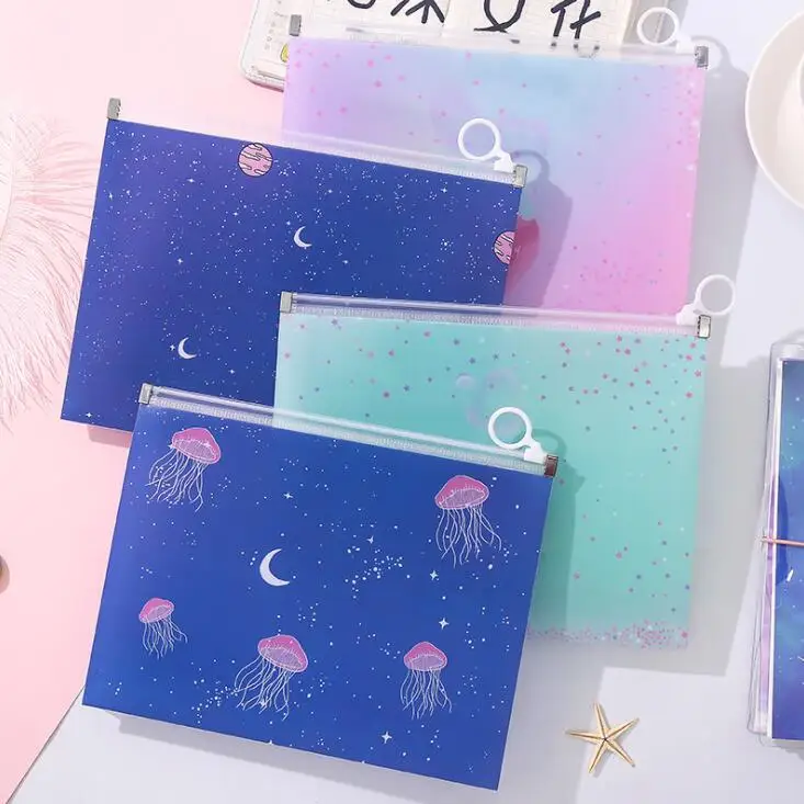 Новинка, 1 шт., А5, Kawaii, модная папка для документов, бумажный органайзер, карандаш, блокнот, сумка для хранения, школьные, офисные, канцелярские принадлежности