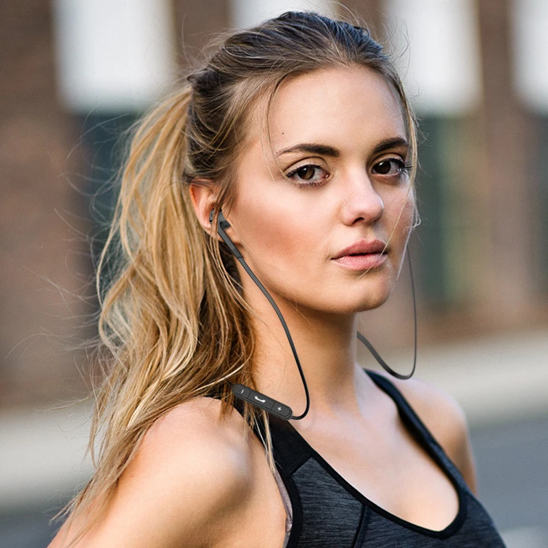 langsdom BL6 wireless sports Bluetooth headset 5 0 subwoofer binaural in ear running listening song Bluetooth headset