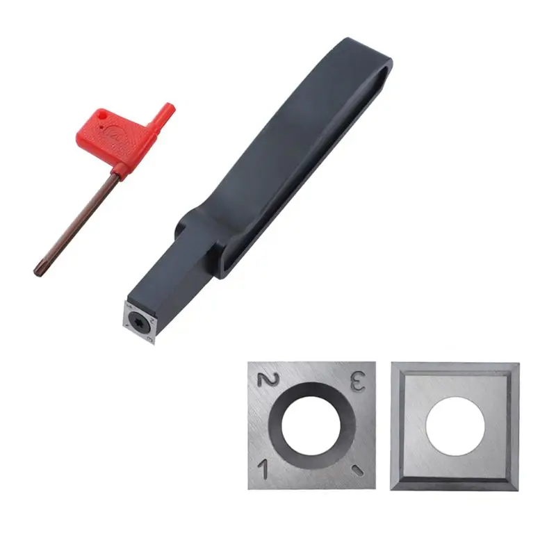 

Woodworking Scraper Wrench Deburring Remover Blade Aluminum Alloy Handle Tool