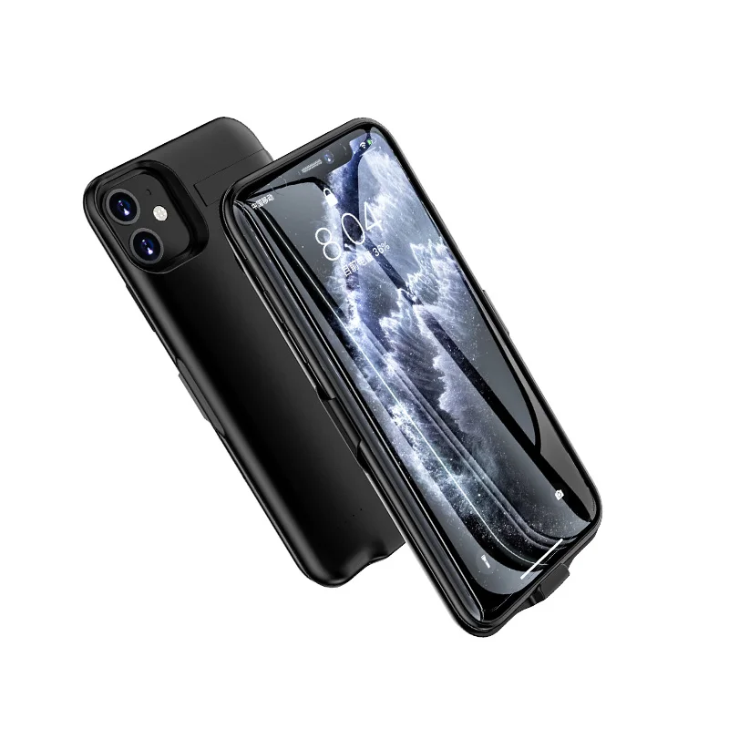 5500/6000 мАч чехол для зарядного устройства для iPhone 11 X XR XS Max внешний аккумулятор чехол для зарядки для iPhone 11 Pro Max чехол для аккумулятора