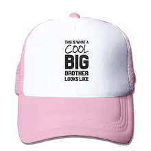 Это то, что крутой большой брат выглядит как сетчатые бейсболки Кепка водителя грузовика розовый
