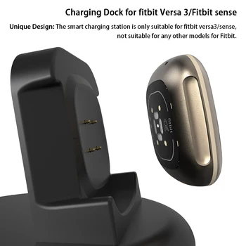 

Portable Smart Watch 1m Stand Station Charging Dock Replacement Parts Travel Data Cradle Stable Adapter Safe For Fitbit Versa3