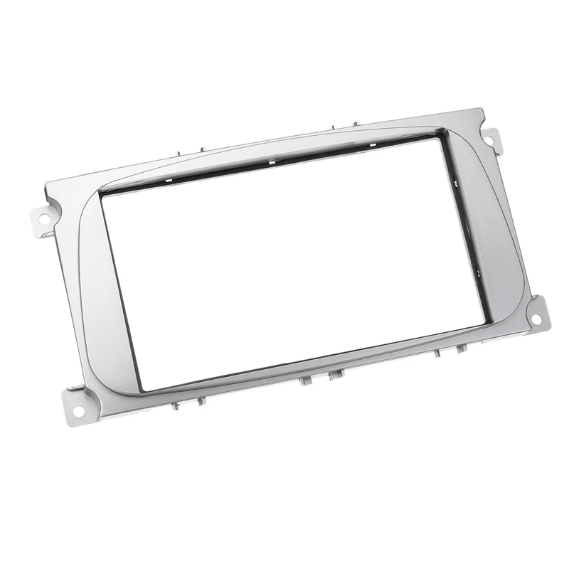 2Din стерео радио DVD панель аудио крепление фасции комплект для F-o-r-d F-o-c-u-s II Mondeo S-Max C-Max Galaxy II Kuga