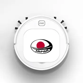 

Auto USB Sweeping 1800Pa Multifunction Smart Robot Vacuum Cleaner Dry Wet Vacuum Floor Cleaner Rugby Sport Flag Ball JDM Japan