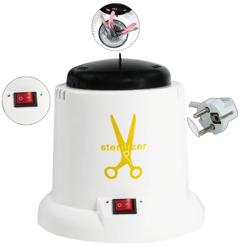 

220V High Temperature Sterilizer Box Nail Tools Ball Disinfection Box Sterilizer Tools Glass Ball Disinfecting Manicure Machine