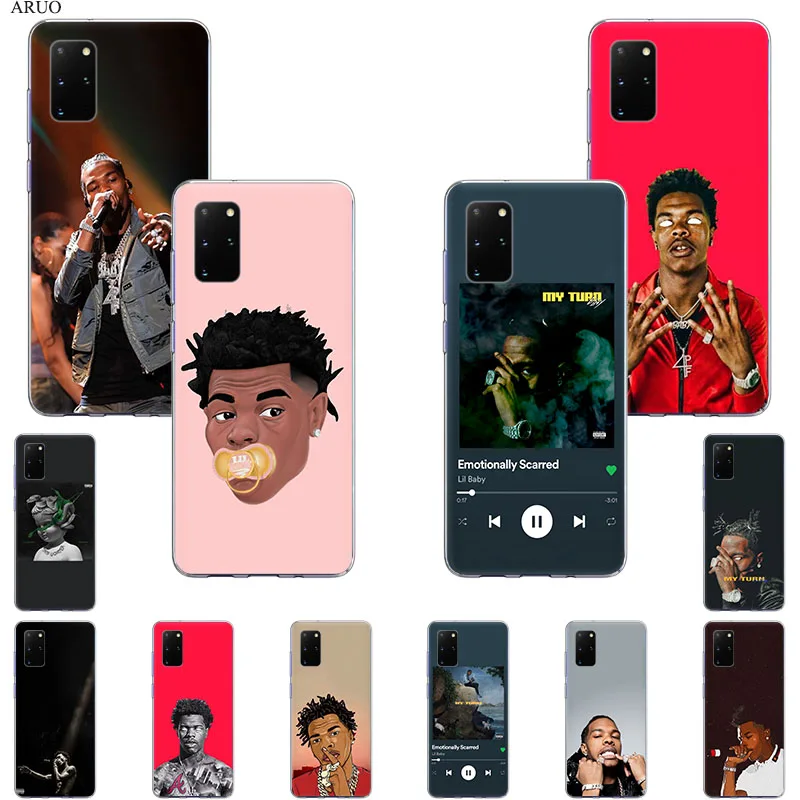 Phone Case For Samsung S20 Ultra S10 Lite S9 S8 Plus Lil Baby My Turn Cover for Samsung Note 20 10 Pro 9 8 Soft Silicone Cases