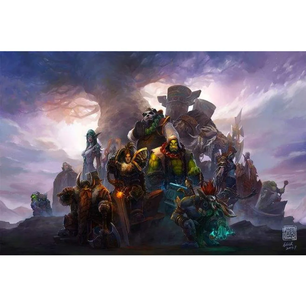 World Of Warcraft полный плацу из серии &quotсделай сам&quot 5D набор алмазов для создания картины Алмазная мозаика