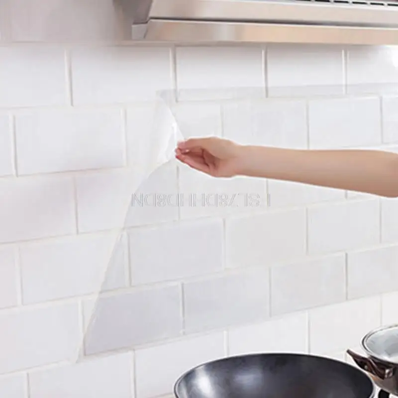 Kitchen Transparent Protective Film Kitchen Accessories Kitchen Oil-proof Wall Stickers