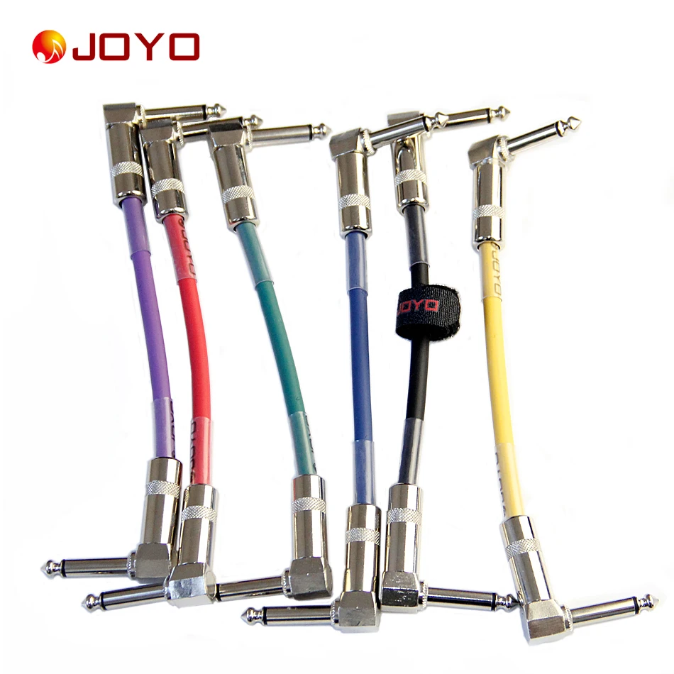Joyo CM-05 гитарные педали эффектов кабель 6 шт./партия 6 различных цветов гитарные аксессуары для гитарной педали