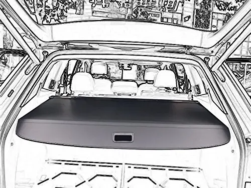 Накладка на груз для Volkswagen Atlas Teramont 2018 года шторка конфиденциальности аксессуары