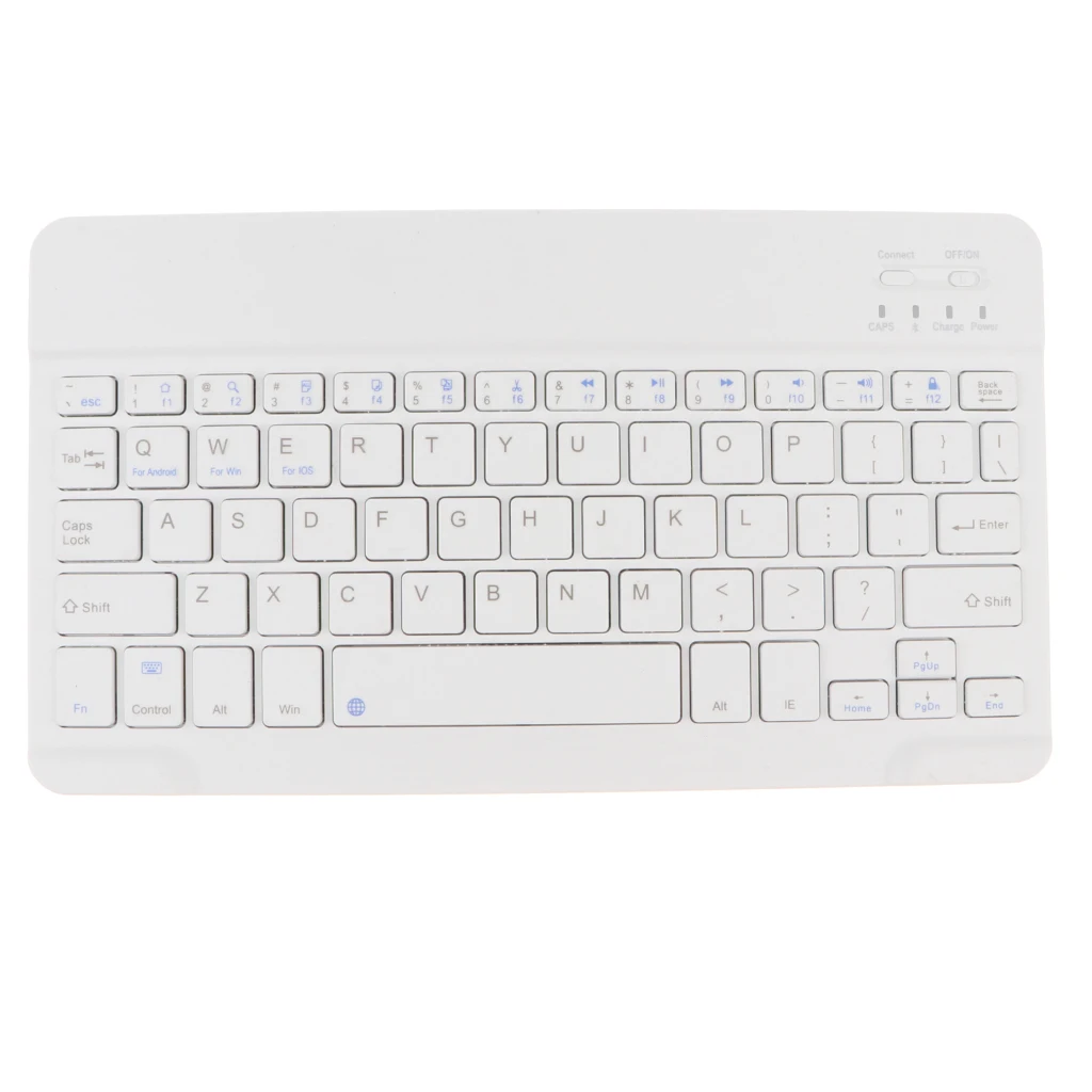 Slim Wireless Bluetooth Keyboard For iMac iPad Android Phone Tablet PC Compatible For windows iOS Android