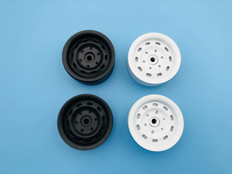 

1.9-Inch Climbing Car Metal Wheel Hub Aggravate Lock Fetal Model TRX4 Axial Scx10 90046 D90