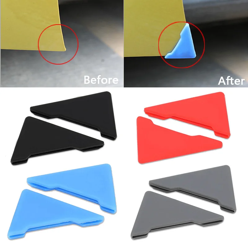 2pcs Car Door Corner Protector Cover 90 Degree Angle Auto Styling Door
