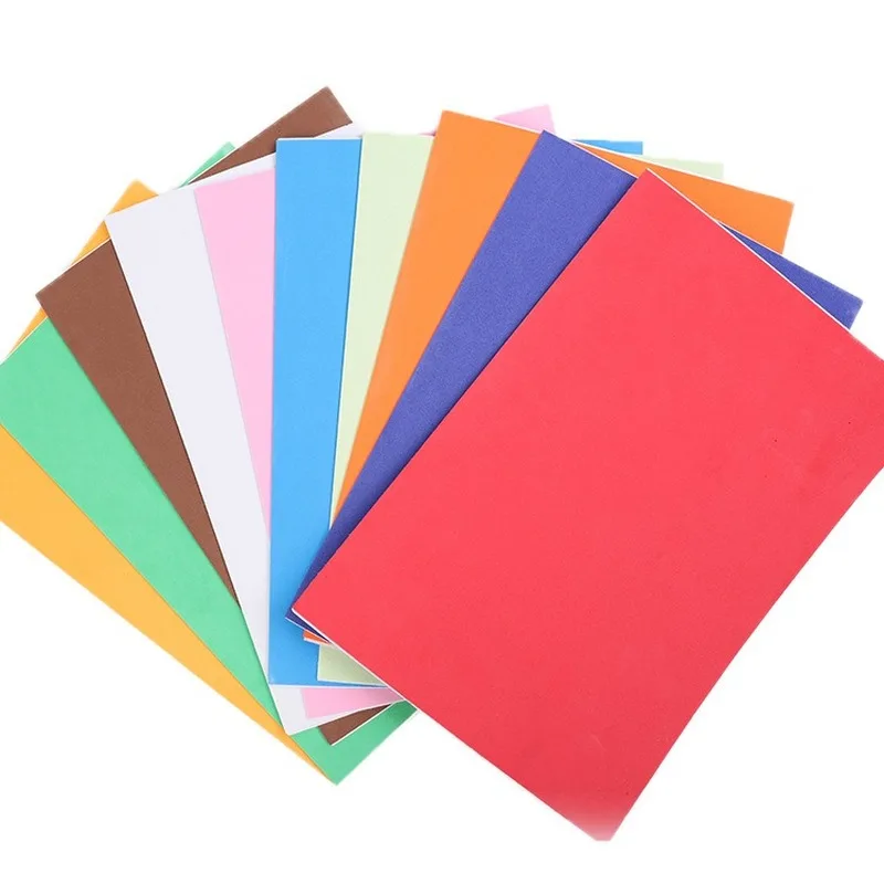 10 Vibrant Glitter EVA Foam Sheets - Perfect for Arts, Crafts, and  Scrapbooking