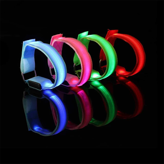 LED Horse Leg Straps – 4 Pcs Safety Belts for Night Riding 3