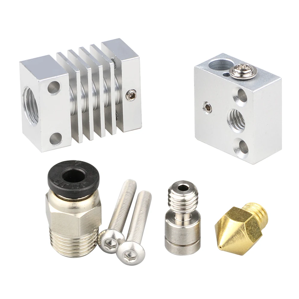 Экструдер CR10 Hotend, большое расстояние, титановый сплав, тепловая теплоотдача, горло 1,75 мм для Creality CR10, 3d принтер, микро Швейцарский