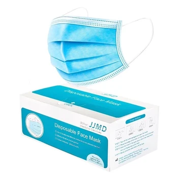 

50pcs Disposable Face Mask Mouth Masks Dustproof 3-layer Anti-Dust Earloops Masks Mouth Masks Non Woven