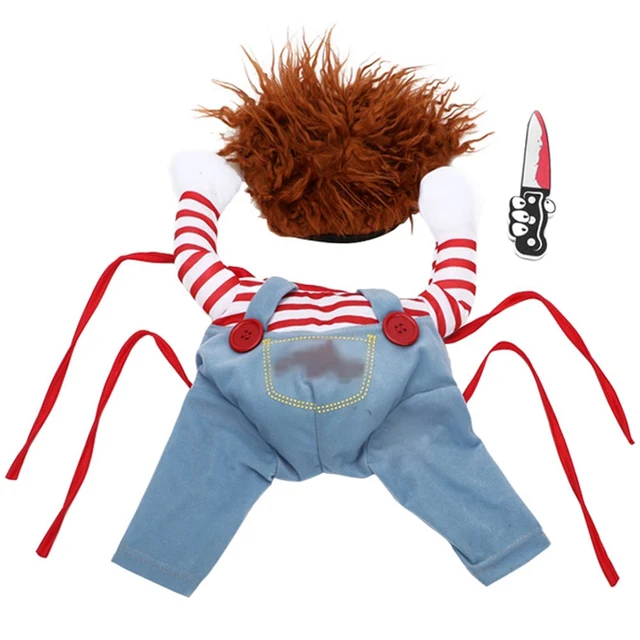 Comical Halloween Costume Holding a Knife Set for Dogs - Pets Alpha "Pet Festival Clothing"  4