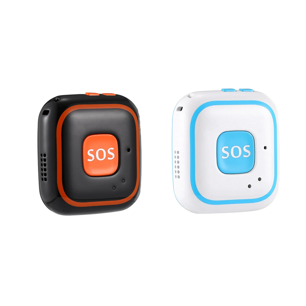 GSM GPRS Elderly Senior SOS Button Emergency Alarm V28 Fall Alarm Real-time Tracking Two Way Talking Geo-fence