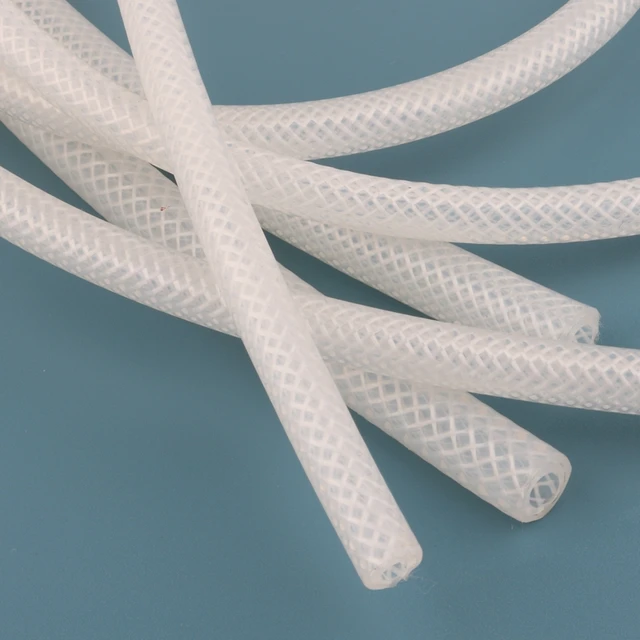 1 Meter High Pressure Silicone Tube 3~28mm Food Grade Steam Distillation Rubber Hose Heat Resistant Flexible Tube 3