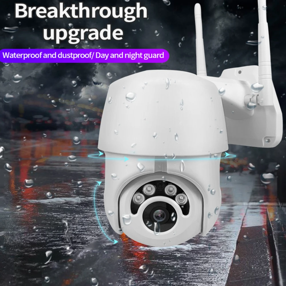 

1080P 720P PTZ IP Camera Wifi Outdoor Speed Dome Wireless Wifi Security Camera Pan Tilt P2P IR Network CCTV Surveillance