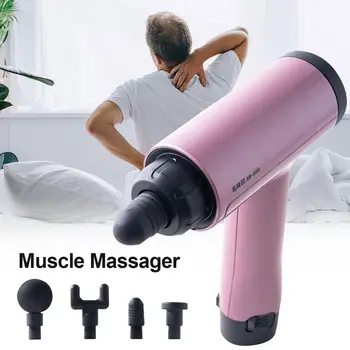 

Tissue Massage Gun Muscle Massager Muscle Pain Management after Training Exercising Body Relaxation Slimming Shaping Pain Relief