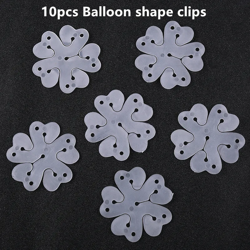 Balloon shape clip 43 шт./компл. конфетти латекса на день рождения воздушные шары для свадьбы вечеринки украшения и День рождения украшения детей baby shower - Цвет: Balloon shape clip